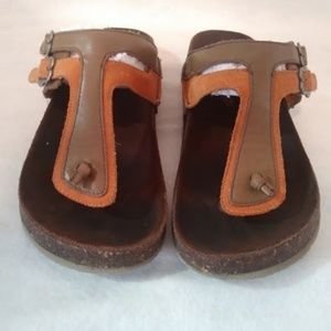 Kickers Leather Sandals